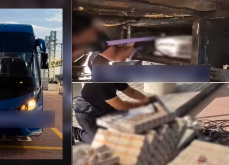ICA officers pry open undercarriage of Malaysia bus to find duty-unpaid cigarettes