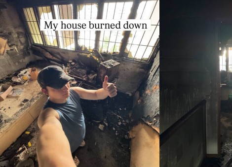 'No shame asking for help': Man raises over $78k after fire burnt down his Hougang flat