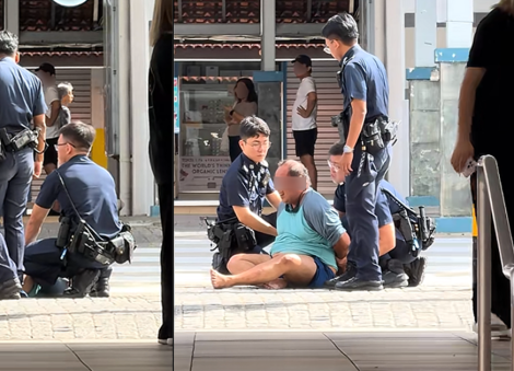 36-year-old arrested for obscene act in Toa Payoh, causing hurt to public servant