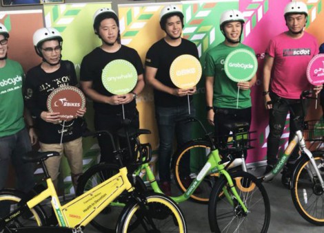 Grab teams up with bike-sharing companies to form GrabCycle