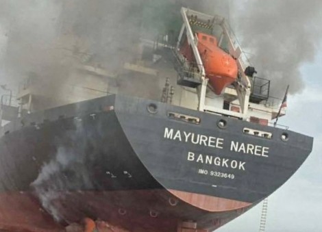 Thailand says 3 crew missing after ship hit by projectiles in Strait of Hormuz