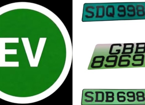LTA, SCDF to seek views on 3 proposed designs for EV licence plates