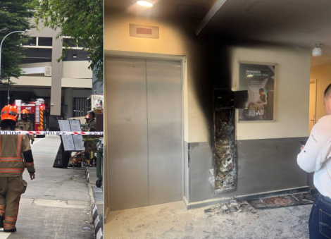 Lift control panel at hotel in Bencoolen catches fire, no injuries reported