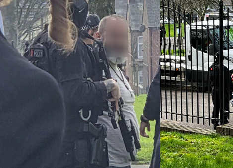 'Shoot him if he moves': Police called after man's weighted exercise vest mistaken for bomb in UK