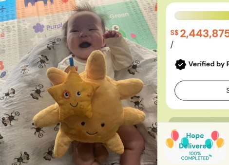 'Thank you, every kind soul': Singaporean parents grateful after raising $2.4m for baby's rare disorder treatment