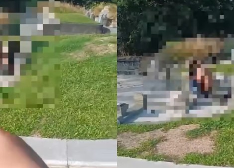 'You two again!' Malaysian couple arrested over alleged sex act in cemetery caught on video