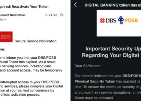 $484k lost to DBS and POSB impersonation scams since Jan 15