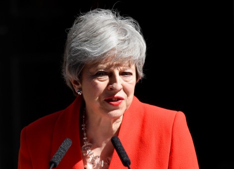 British Prime Minister Theresa May to resign June 7, paving way for Brexit confrontation with EU