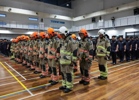 A final salute: SCDF pays tribute to fallen firefighter Kenneth Tay in observance ceremony