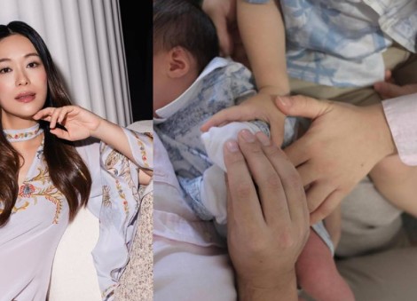 Rebecca Lim welcomes second child with husband