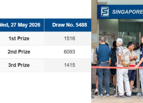 '1516' wins 4D top prize 3 times in 2026, stunning punters