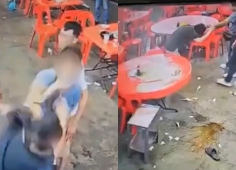 Diner at bak kut teh eatery in KL assaulted over alleged staring incident, 3 suspects arrested