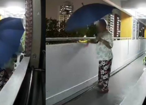 Woman caught tossing neighbour's shoes down Ang Mo Kio block; police report made