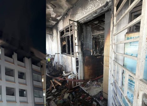 Firefighter, resident taken to hospital following Tampines HDB flat fire