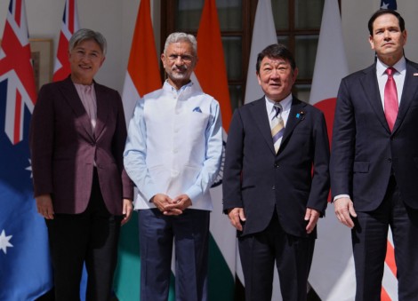 Australia-India-Japan-US Quad urged to address 'connectivity choke points'
