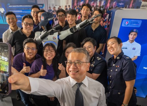 Fast response drones, humanoid robots, AI to identify traffic violations: Police unveil new tech