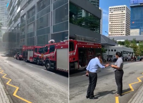 200 people self-evacuate after fire breaks out at Spanish restaurant in Shaw Centre