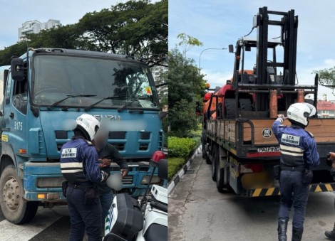 More than 140 heavy vehicles booked for travelling on expressways without required permits, overloading