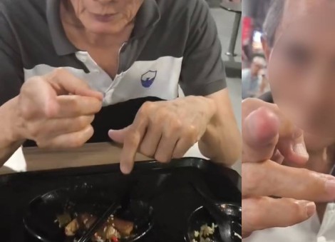 Diner stunned after stranger allegedly throws food at him, slaps phone away at Sengkang hawker centre: 'What did I do?'
