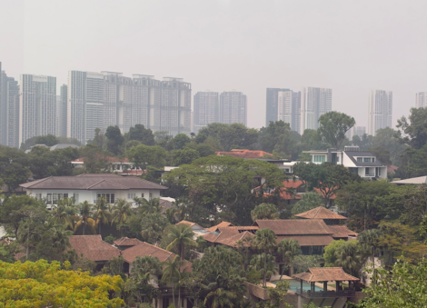 Winds bring haze back to Singapore: Hourly PM2.5 in elevated band islandwide