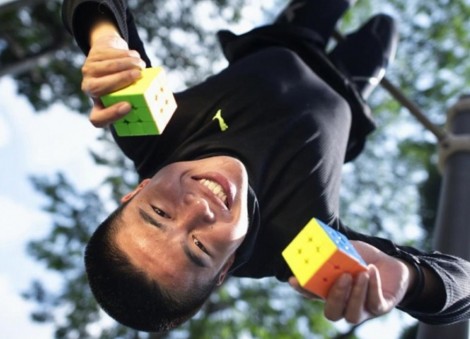 Solving Rubik's Cube upside down, underwater, and more: Singaporean holds highest number of Guinness World Records in speedcubing