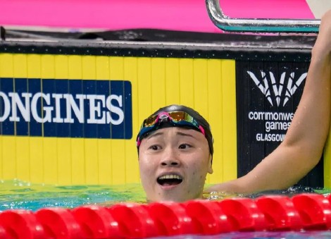 Singapore's Gan Ching Hwee wins historic 1,500m freestyle silver at Asian Games