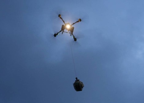 Nepal turns to drones to deliver flood relief