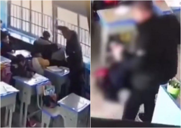 Chinese teacher physically abuses students, even suspends them upside down as punishment