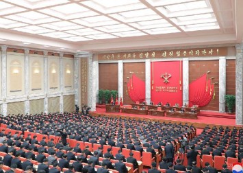 North Korea's Kim unveils new military goals at key party meeting: KCNA