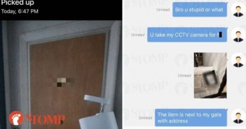 'Bro, you stupid or what': Woman says delivery driver takes CCTV camera instead of package placed outside door