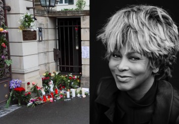 Tina Turner honoured at lakeside Swiss home where she died