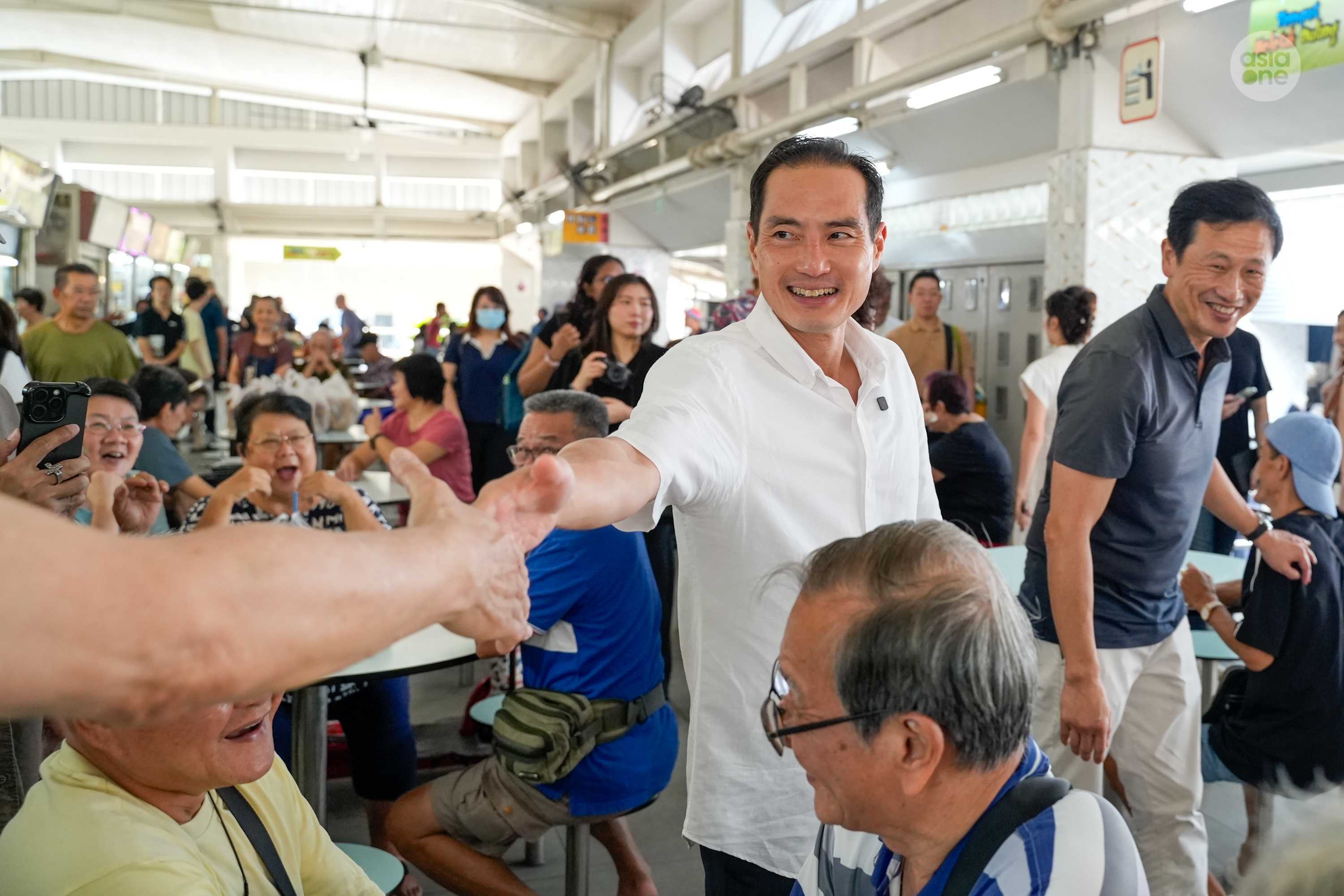 Following CFA's announcement on April 30 on a TB cluster in Bedok Central, Senior Minister of State Tan Kiat How, who is also the constituency's MP, has made daily visits to meet with stallholders and residents.